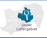 LaOla Zentralk�che - Unsere Liefergebiete