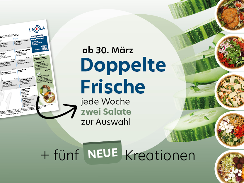 Beitragsbild - Doppelte Frische – Salat- & Bowl-Erweiterung im La Ola Speiseplan